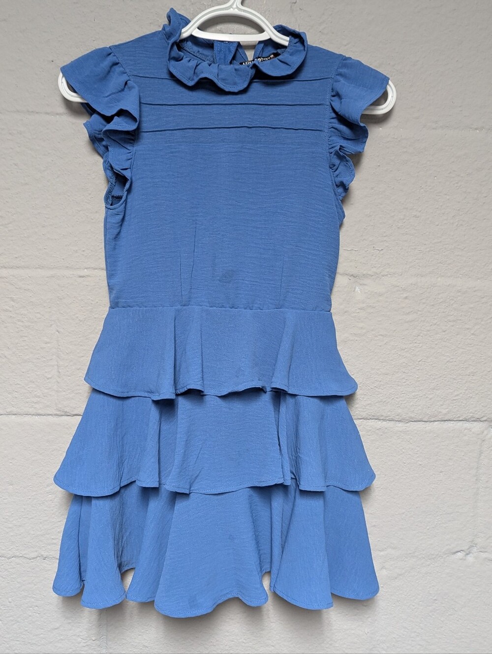 NWT Miss Behave Tania Ruffle Dress Girls Size 10